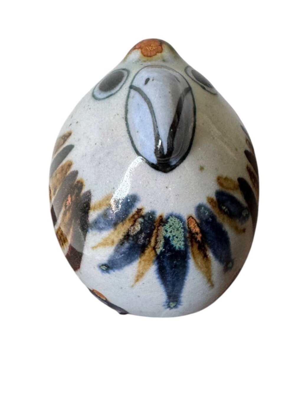Ken Edwards Pottery Set Bird/Turtle Mini Figurines El Palomar Blue Mexico - Picture 3 of 15